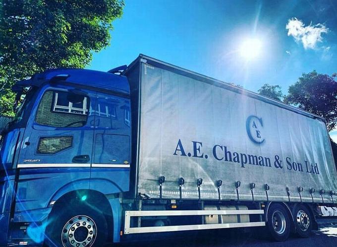 AE Chapman branded delivery Lorry